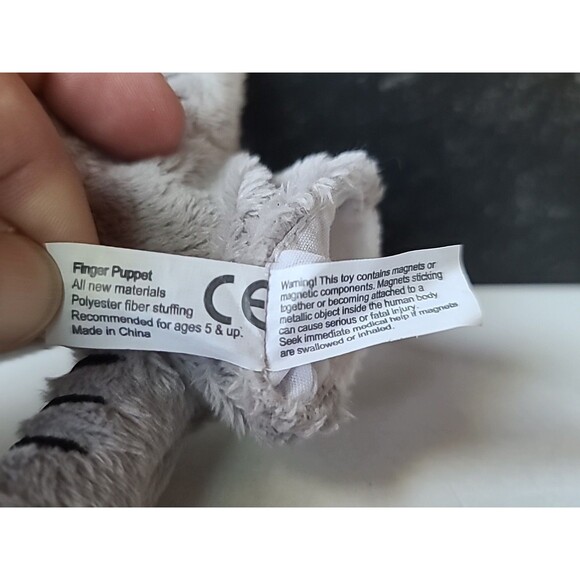 Unemployed Philosophiers Magnetic Personalities Finger Puppet Cheshire Cat, USED - Picture 10 of 10